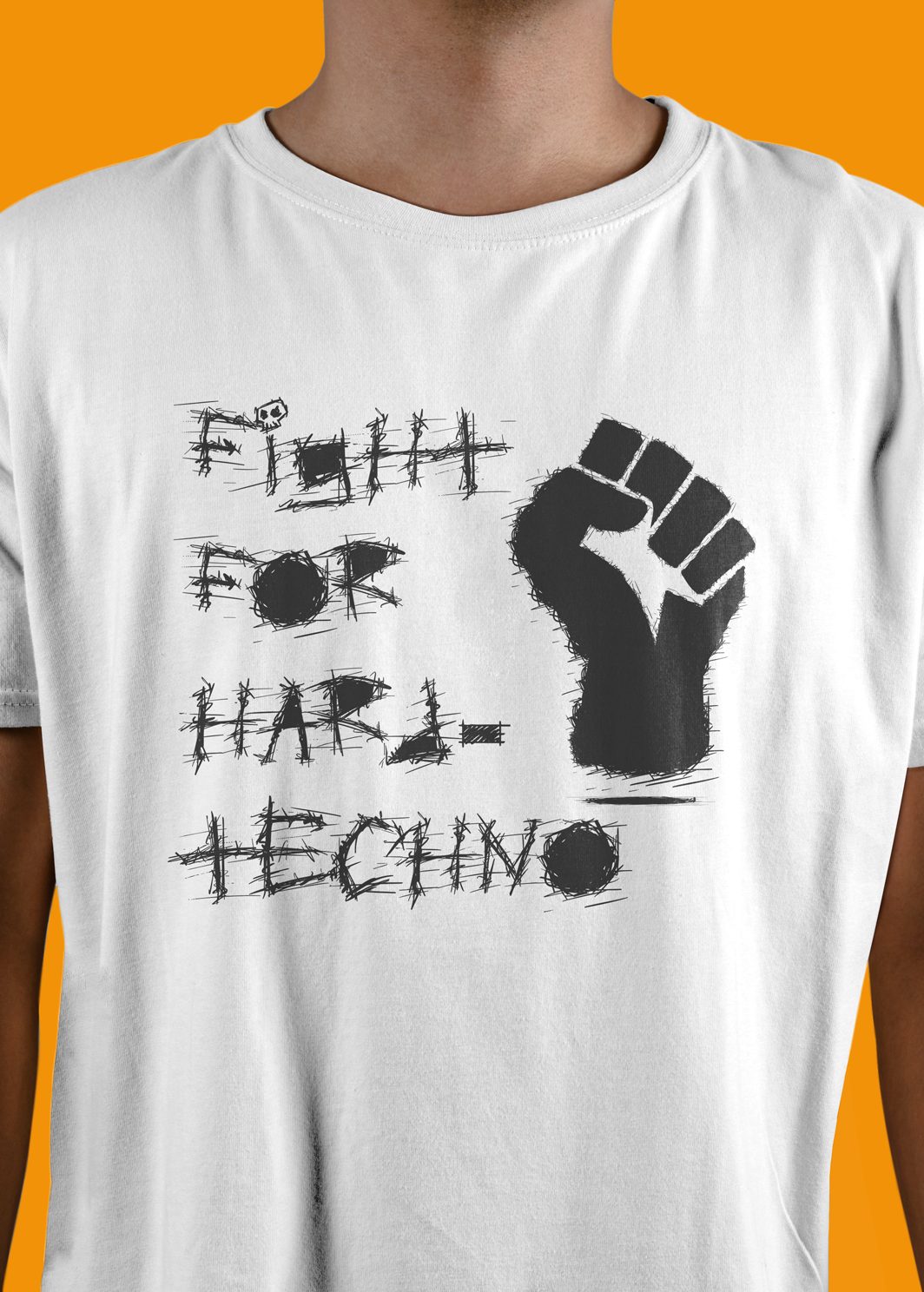 T-Shirt Fight for Hardtechno