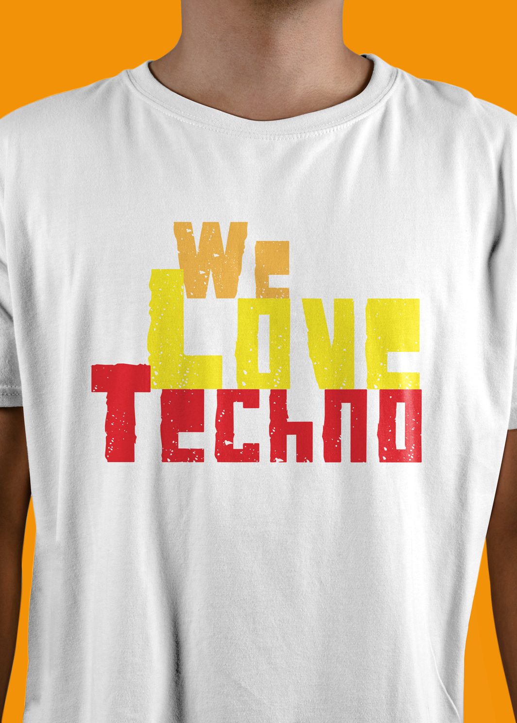 T-Shirt We Love Techno